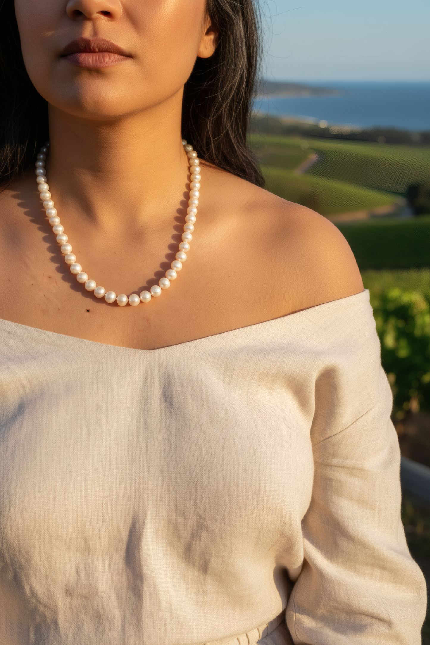 Natural Freshwater Pearl Necklace